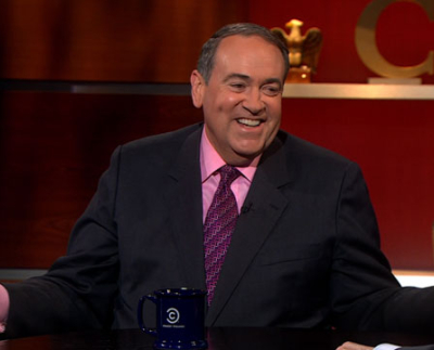 mike huckabee fat again. you are getting fat again.
